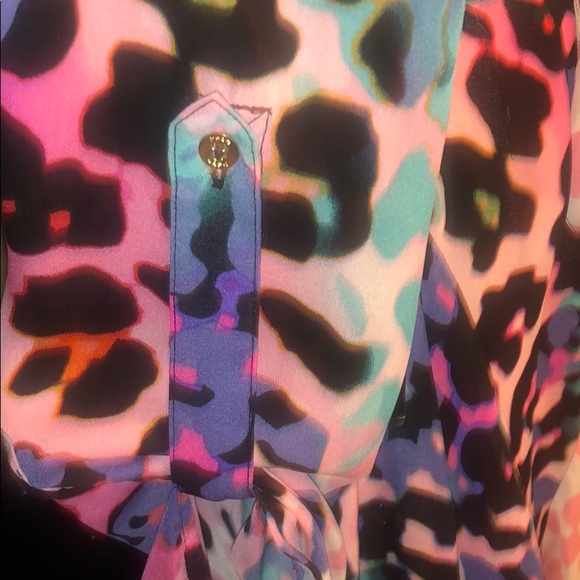 Bebe Leopard Shirt Dress👗 - Picture 4 of 16